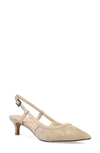 Pelle Moda Deena Slingback Pump In Mushroom