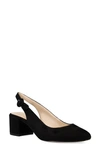 Pelle Moda Ulla Slingback Pump In Black