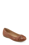 Earth Jacci Ballet Flat In Rum