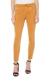Liverpool Los Angeles Piper Hugger Ankle Skinny Jeans In Amber Dawn
