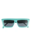 Bp. Flat Top Square Sunglasses In Blue