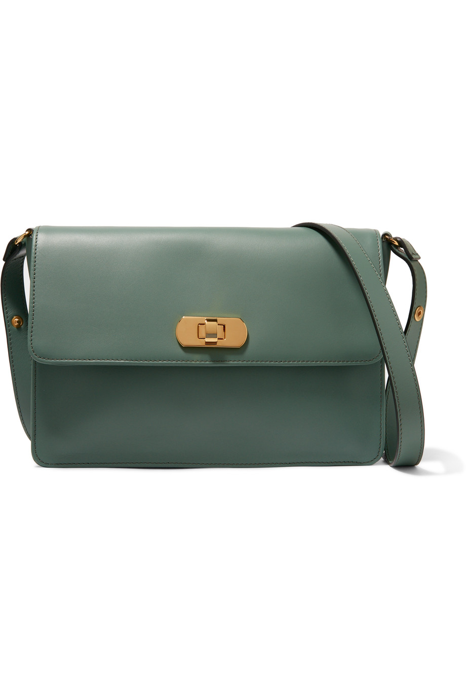 marni leather shoulder bag