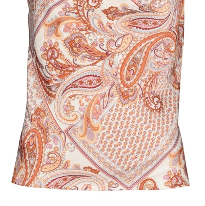 Bishop + Young Audrina Cami In Coral Paisley In Multi