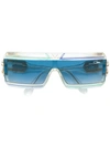Cazal Square Frame Sunglasses In Blue