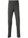 Prada Classic Tailored Trousers In Grey