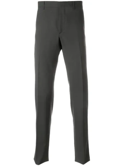 Prada Classic Tailored Trousers In Grey