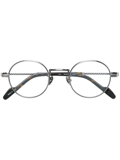 Yohji Yamamoto Round Glasses - Metallic