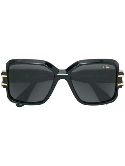 Cazal Oversized Square Sunglasses In Black