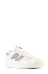 New Balance Unisex Ct302 In White/grey/red