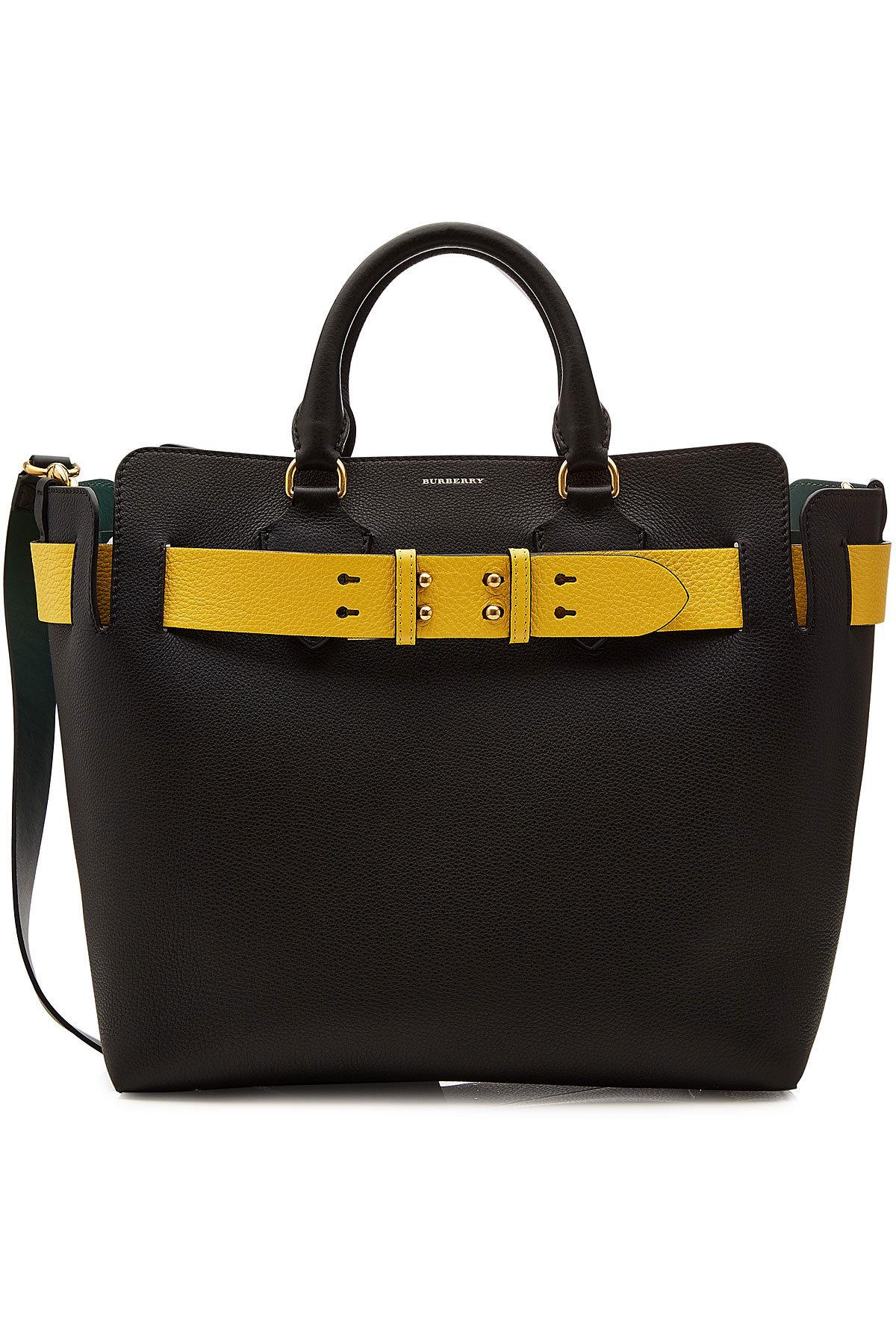 Burberry The Medium Leather Belt Bag In Black | ModeSens