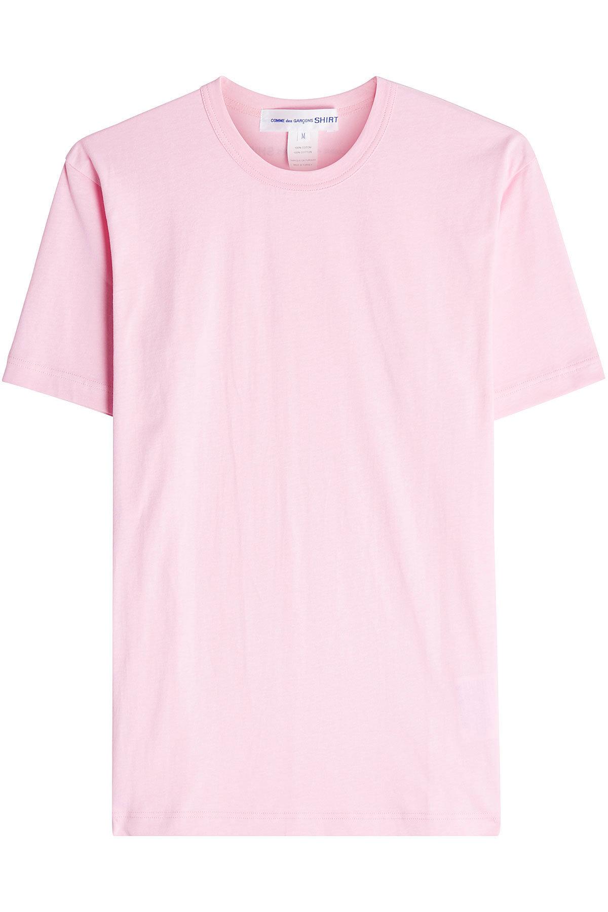 comme des garçons t shirt cyan