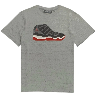 Mostly Heard Rarely Seen Men's Dunk Sneaker T-shirt In Heather Grey