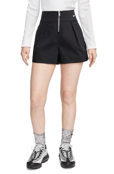 Nike Women's  Sportswear Collection Trouser Shorts In Black
