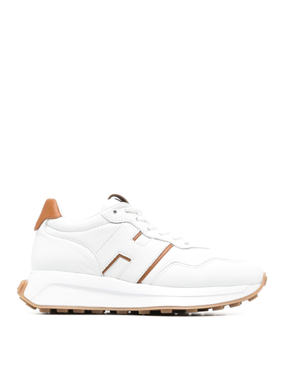 Hogan Trainers In White