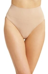 Spanx Everyday Shaping Thong In Toasted Oatmeal