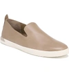 Vince Women's Vero Leather Slip On Sneakers In Warm Taupe