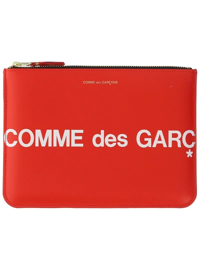 Comme Des Garcon Pouch In Red