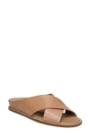 Vince Women's Fairley Leather Slide Sandals In Tan