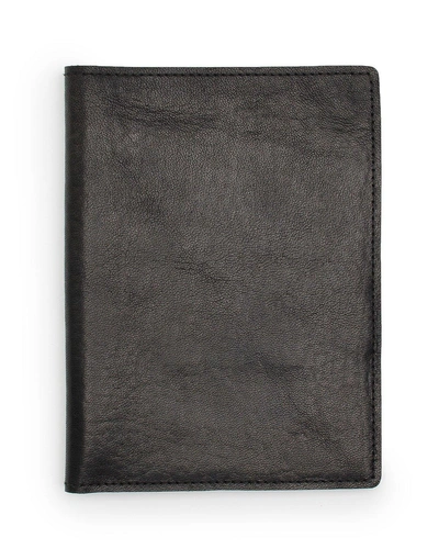 Shinola Men's Leather Passport Holder In Black