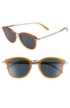 Oliver Peoples Men's Op-506 Acetate/metal Sunglasses, Amber