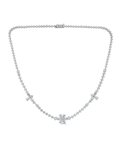 Zydo 18k Luminal Mixed Diamond Necklace