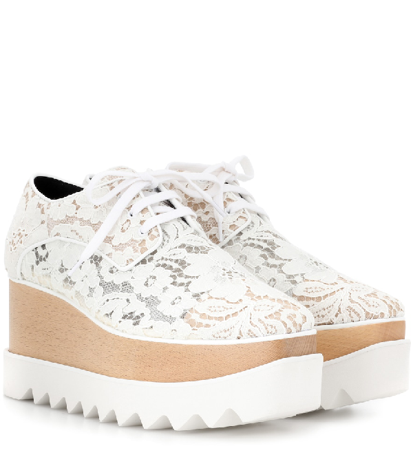 stella mccartney wedge sneakers