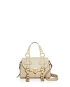 See By Chloé Allen Leather Crossbody In Cement Beige/gold