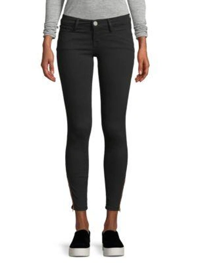 Etienne Marcel Signature Zip Skinny Jeans In Acid Black