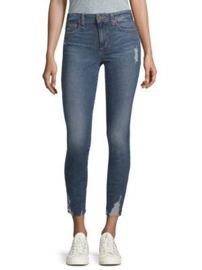 Joe's Jeans Laila Ankle-length Skinny Jeans In Blue