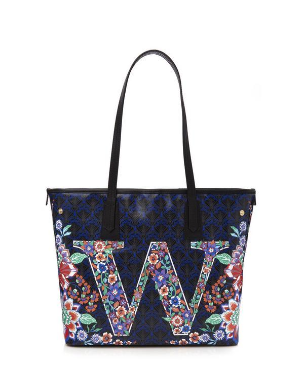 Liberty London Little Marlborough Tote Bag In W Print In White | ModeSens