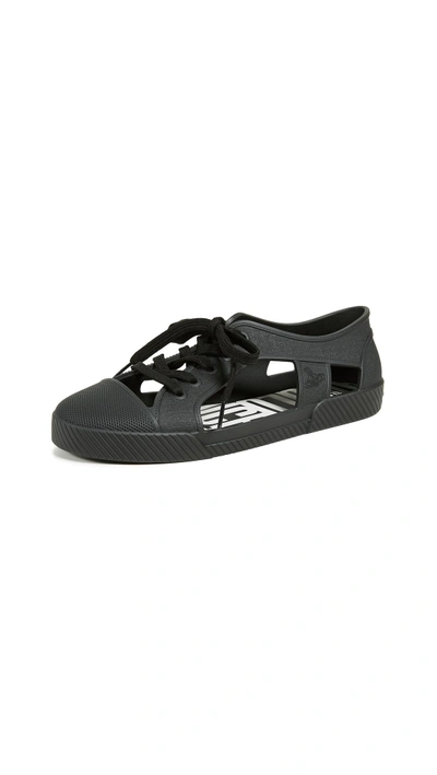 Melissa X Vivienne Westwood Brighton Sneakers In Black