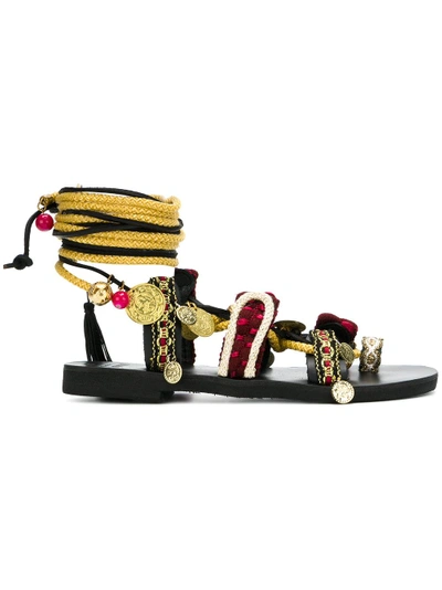 Mabu Coin Strappy Sandals