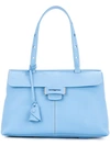 Myriam Schaefer Mini Lord Shoulder Bag In Blue
