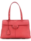 Myriam Schaefer Mini Lord Shoulder Bag In Red