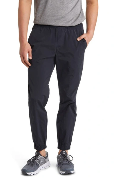 Brady Stretch Cotton Blend Joggers In Ink