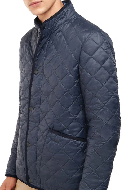 Barbour Cavendish Quilted Nylon Jacket In Navy ModeSens