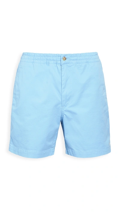 Polo Ralph Lauren Prepster Stretch-cotton Twill Shorts In Blue