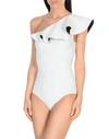 Lisa Marie Fernandez One-piece Swimsuits In White