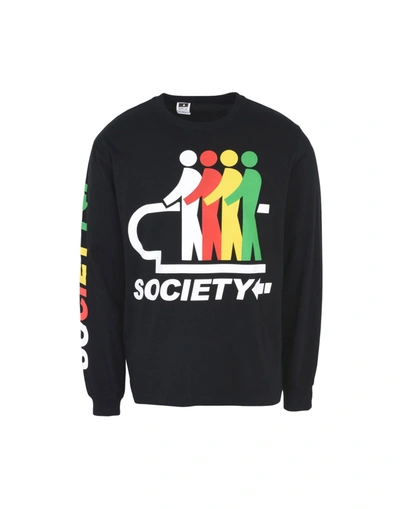 Society T-shirts In Black