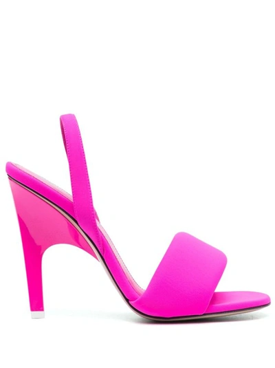 Attico Pink Rem Heeled Sandals