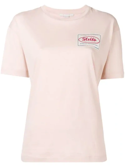 Stella Mccartney Stella Gas Station T-shirt In Pink