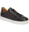 Magnanni Elonso Low Top Sneaker In Black Calf Leather