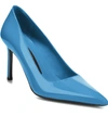 Azure Patent Leather