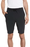 Under Armour Sportstyle Elite Cargo Shorts In Black / Black / Black