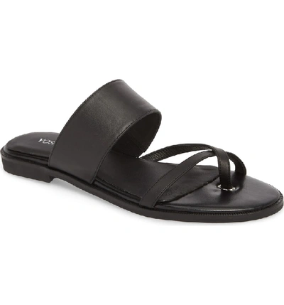Yosi Samra Carina Slide Sandal In Black