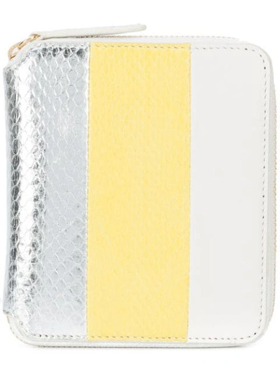 Diane Von Furstenberg Dvf  Snakeskin Purse - White