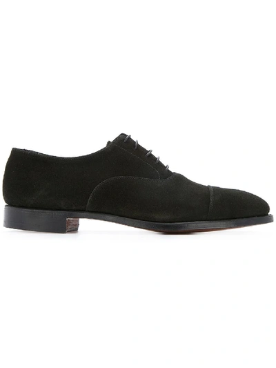 Crockett & Jones Casual Oxford Shoes - Black