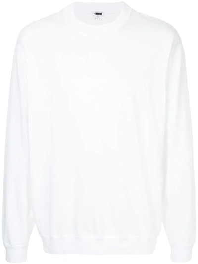 H Beauty & Youth H Beauty&youth Crew Neck Sweatshirt - White