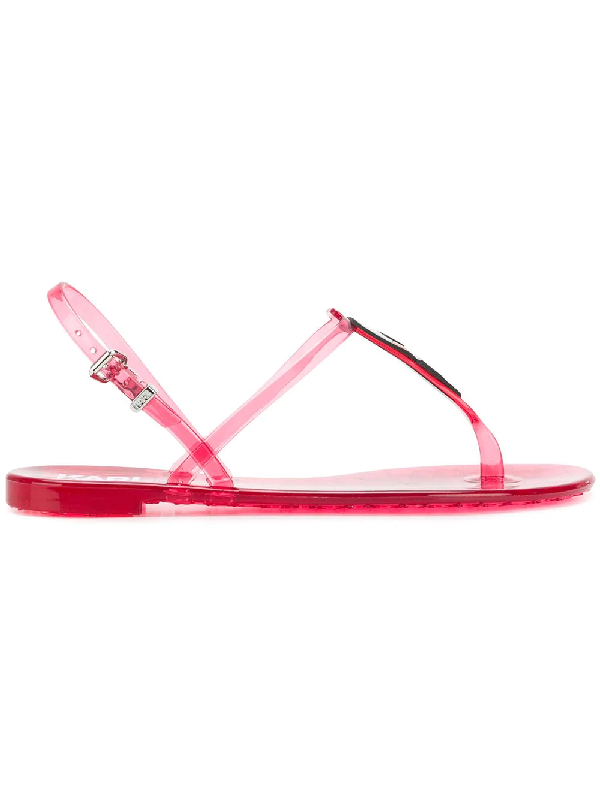 karl lagerfeld jelly sandals