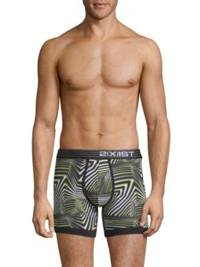 2(x)ist Graphic Logo Boxer Brief In Warped Str